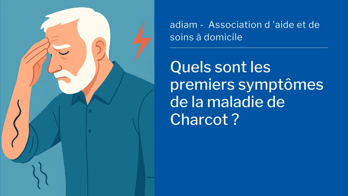 premier symptome maladie charcot