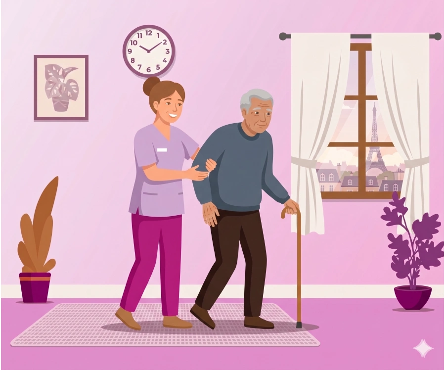 Auxiliaire de vie à domicile à Paris