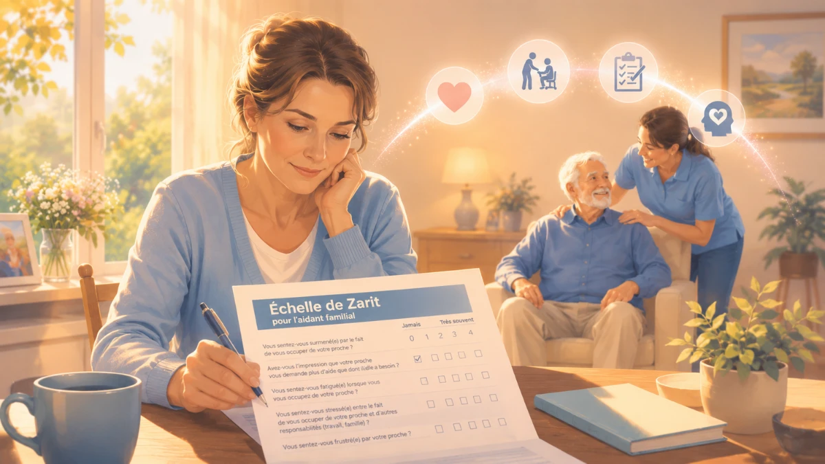 Echelle de Zarit aidant familial